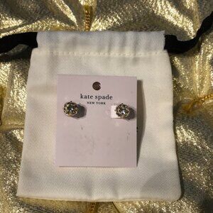 NWTO Kate Spade Crystal & faux Pearl Earrings